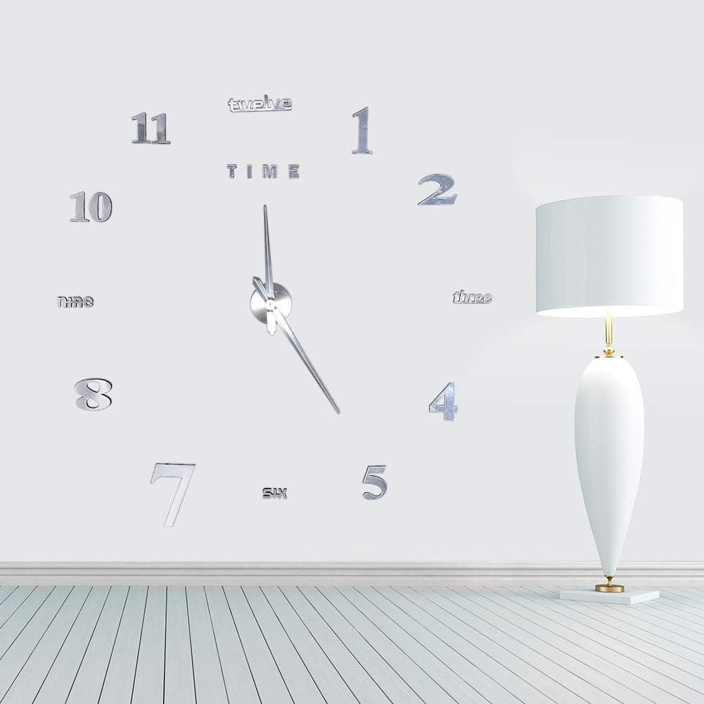 3D Clock Wall Sticker Review