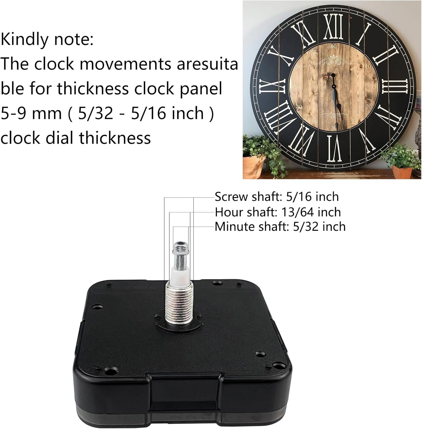 High Torque Long Shaft Clock Movement Review