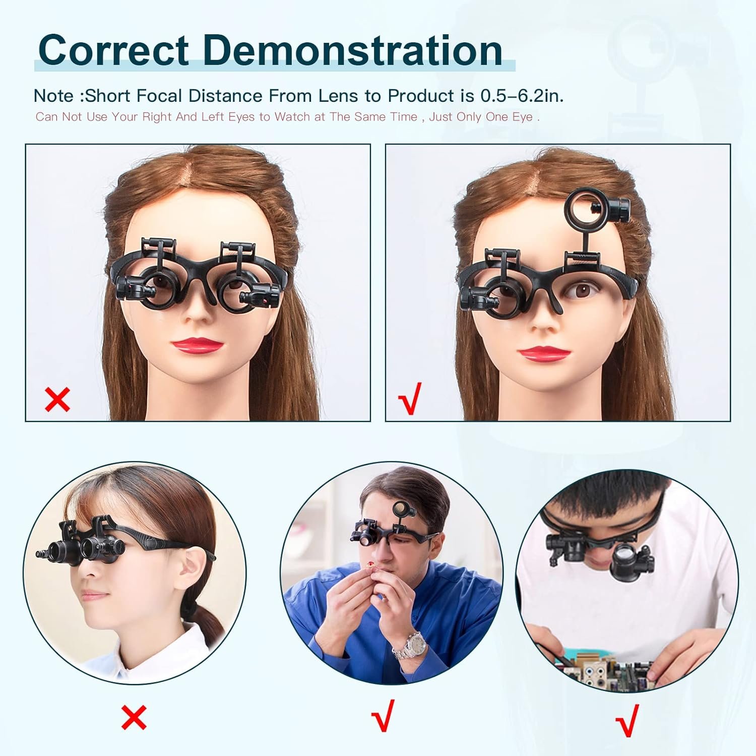 Head-Mounted Magnifying Glasses Review